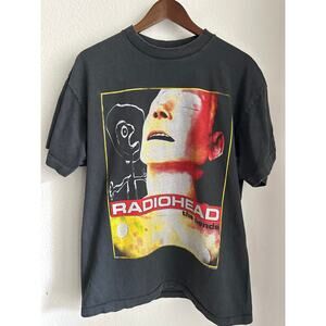 Radiohead "The Bends" Reprint Giant Tag Single Stitch T-shirt